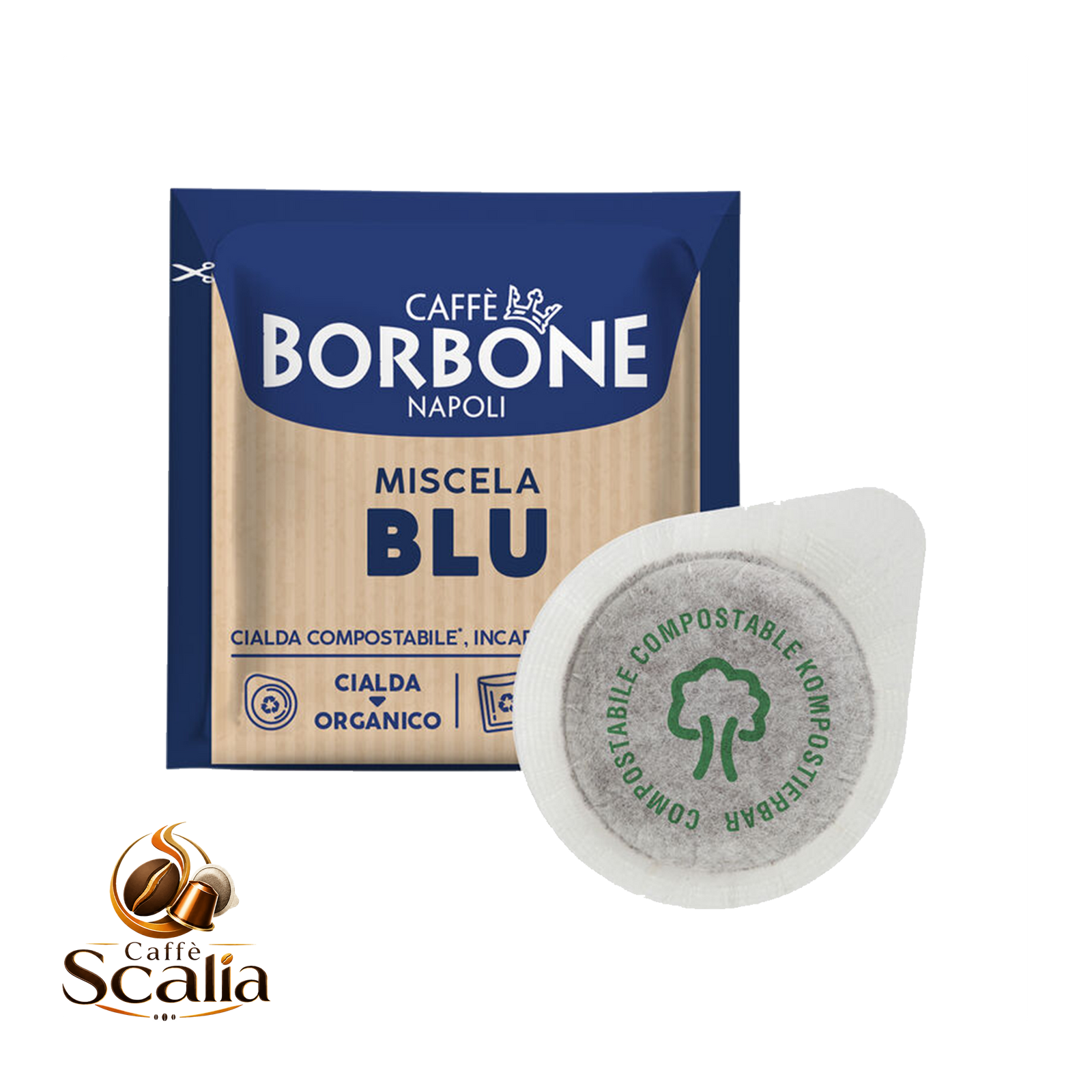Caffè Borbone Blu – 100 Cialde ESE 44mm