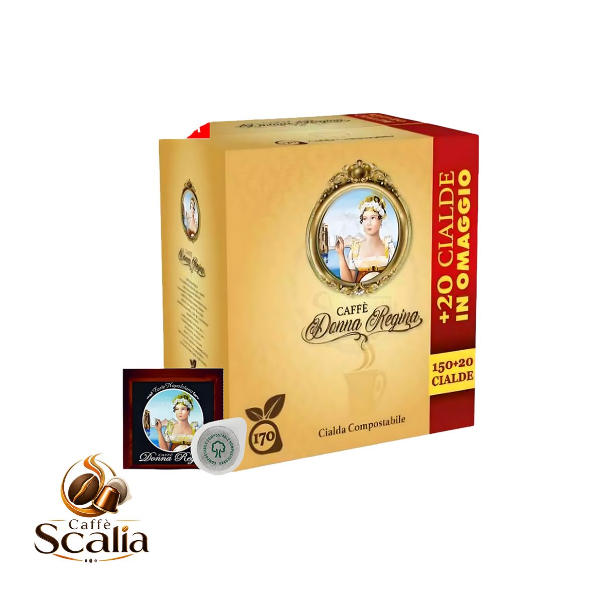 Borbone Cialde ESE 44mm – Donna Regina 170pz