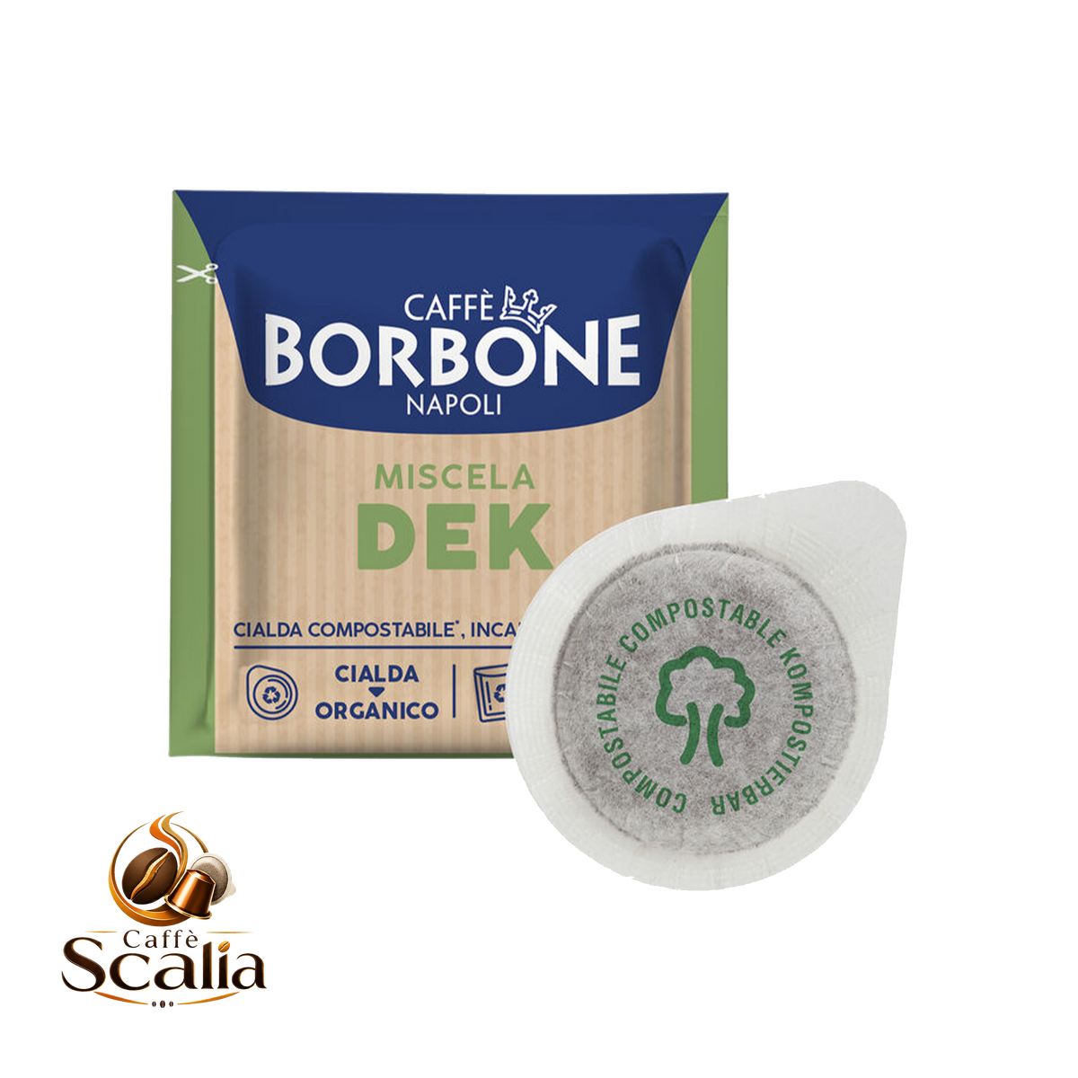Caffè Borbone Dek – 100 Cialde ESE 44mm