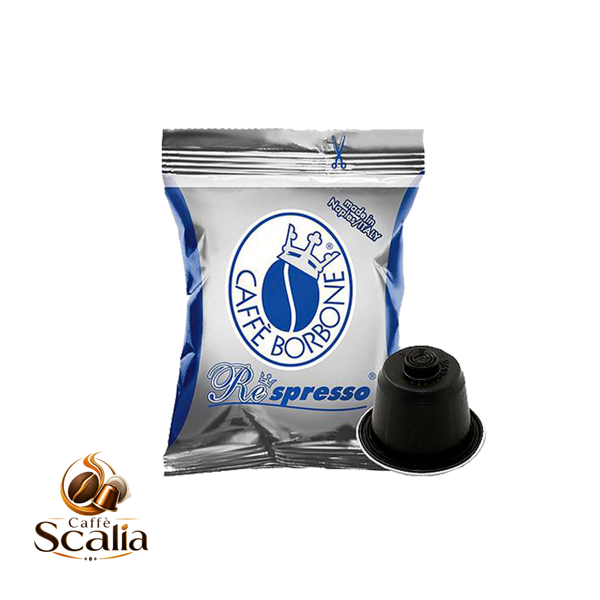 Borbone Compatibili con macchine ad uso domestico Nespresso®* Miscela BLU