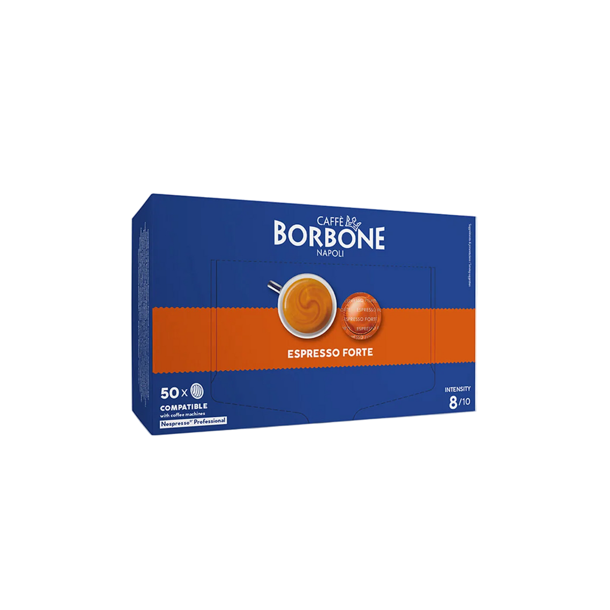 Borbone 50 Capsule Compatibili Nespresso Professional – Espresso Forte