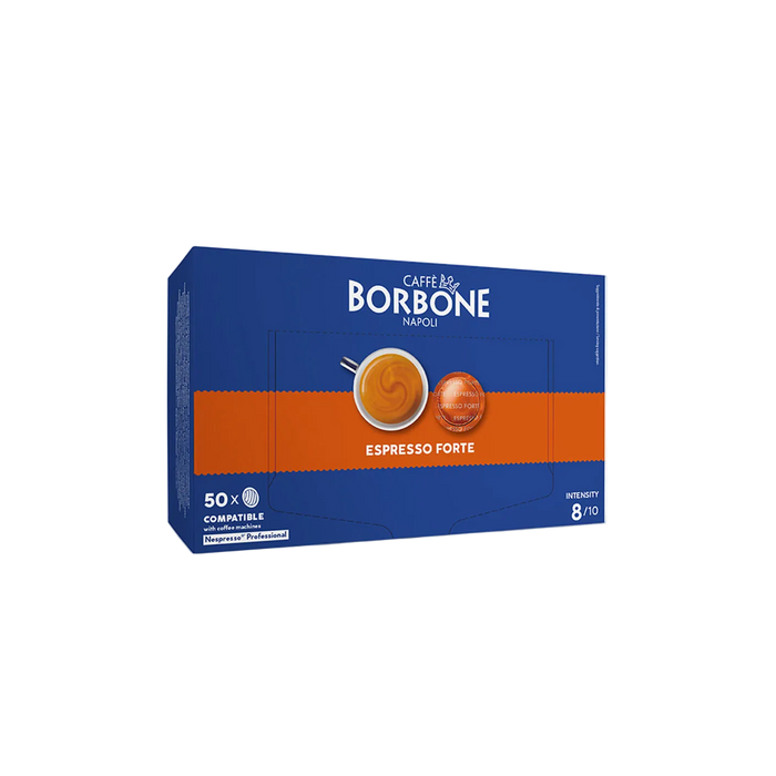Borbone 50 Capsule Compatibili Nespresso Professional – Espresso Forte
