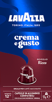 Lavazza Capsule Compatibili Nespresso in Alluminio – Crema e Gusto Ricco immagine 2