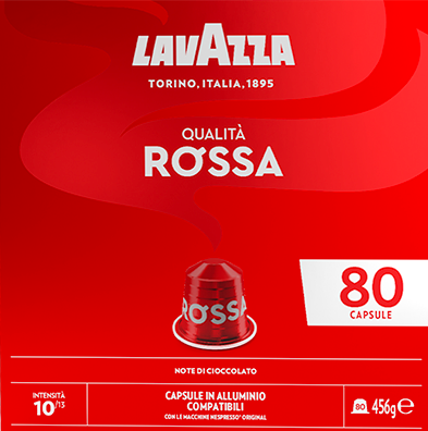 Lavazza Capsule Compatibili Nespresso in Alluminio – Qualità Rossa