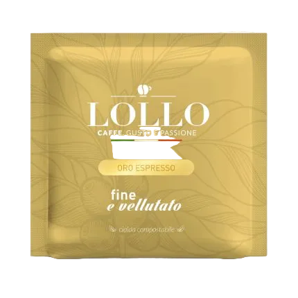 Lollo 100 Cialde ESE 44mm – Miscela Oro