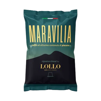 Lollo 100 Capsule Compatibili Nespresso – Miscela Maravilia