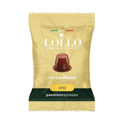 Lollo 100 Capsule Compatibili Nespresso – Miscela Oro