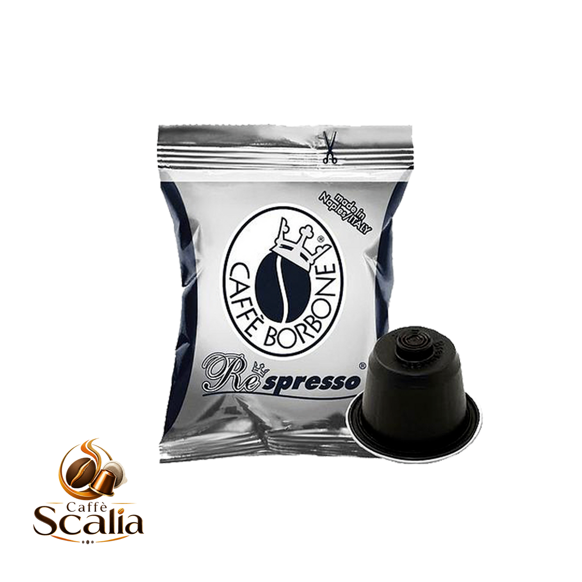 Borbone Compatibili con macchine ad uso domestico Nespresso®* Miscela NERA