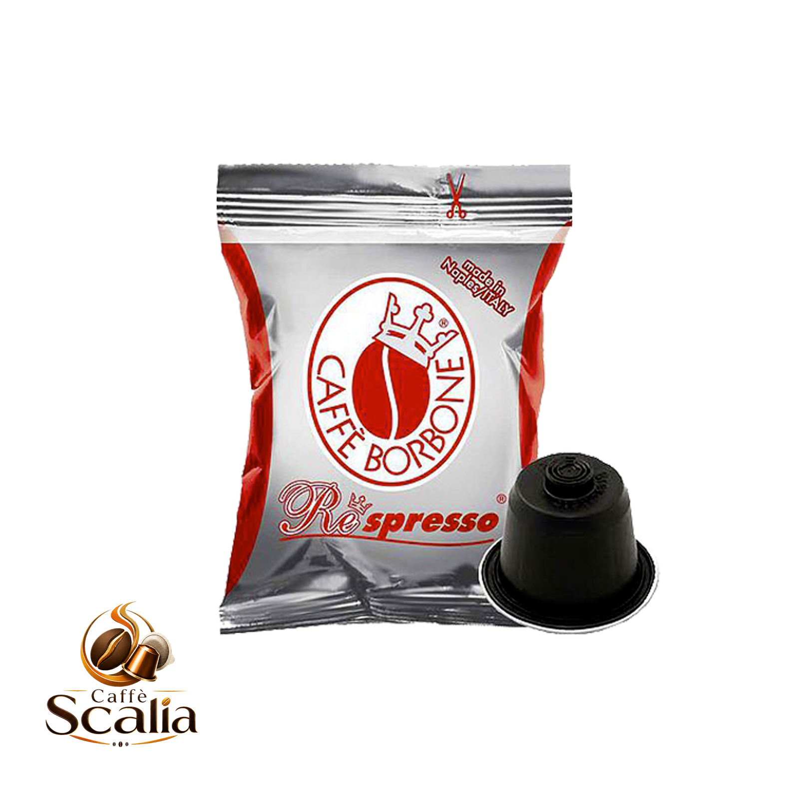 Borbone Compatibili con macchine ad uso domestico Nespresso®* Miscela ROSSA