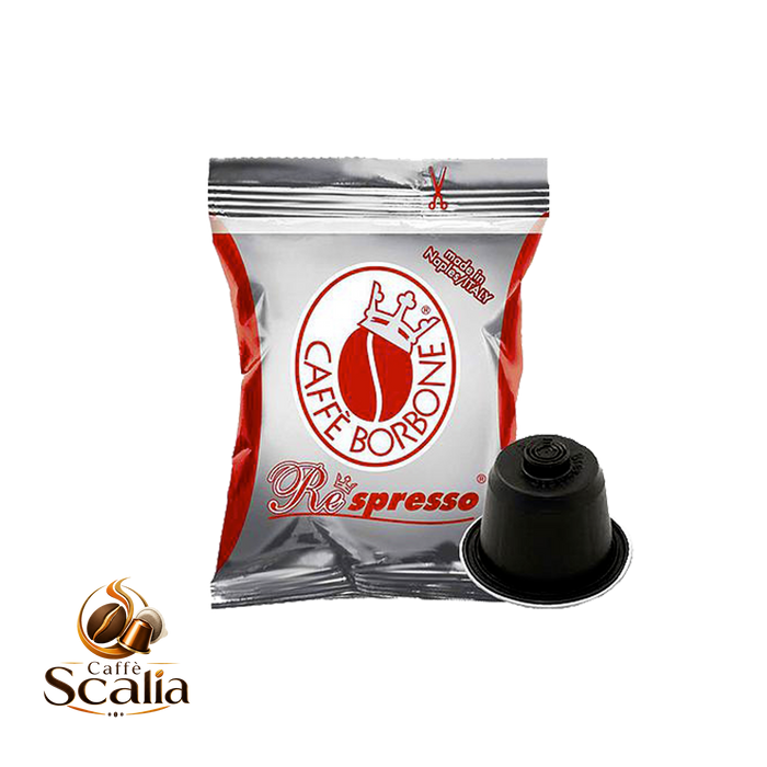 Borbone Compatibili con macchine ad uso domestico Nespresso®* Miscela ROSSA