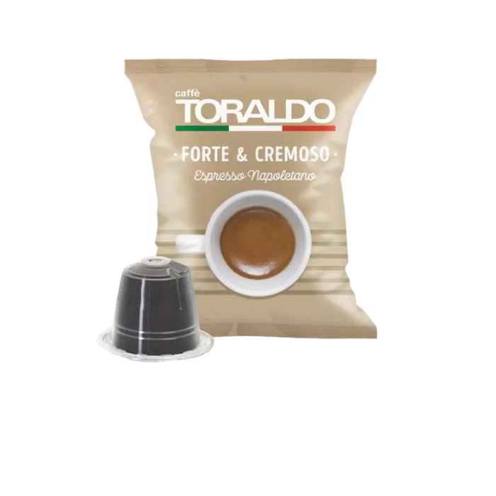 Toraldo 100 Capsule Compatibili Nespresso – Forte e Cremoso
