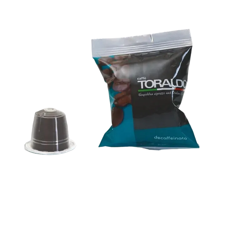Toraldo 100 Capsule Compatibili Nespresso – Miscela Decaffeinato Dek